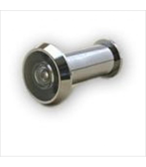 Mirilla  gran angular 180º Laton Cromado