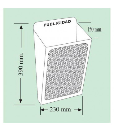 Cesta Publicidad Rejilla Pequeña