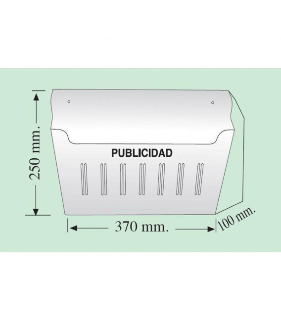 Cesta Publicidad Líneas Grande