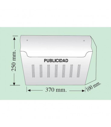 Cesta Publicidad Líneas Grande