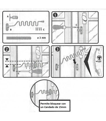 RETENEDOR DE VENTANAS CORVUS