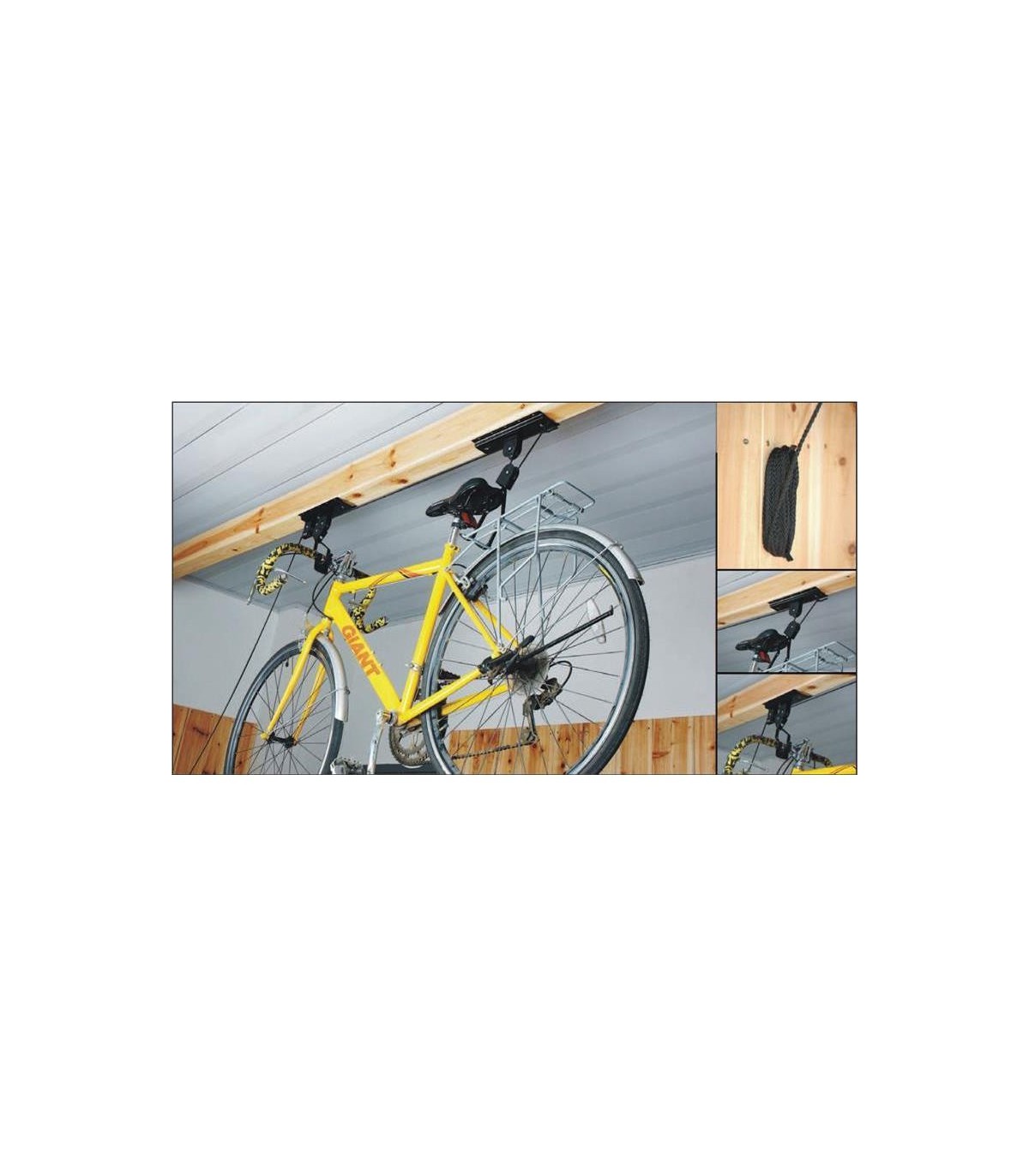 Soporte colgador techo Bici