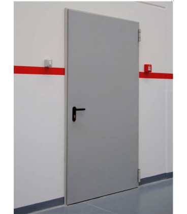 Cerradura puerta cortafuegos reversible