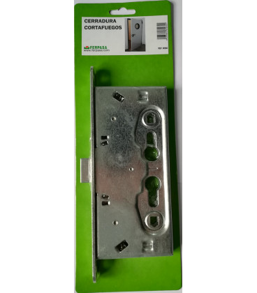 Cerradura puerta cortafuegos reversible
