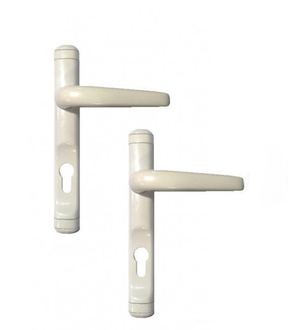 Manilla recuperable con placa y proteccion de cilindro (Jgo de 2)