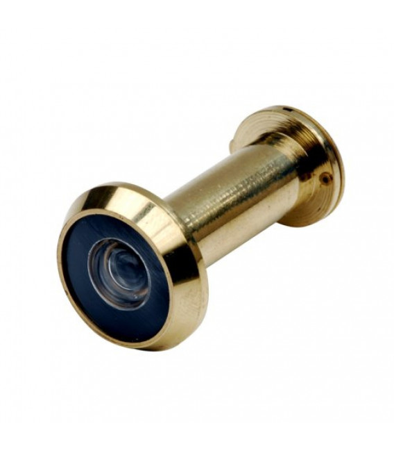 Mirilla gran angular 180º Laton  Larga