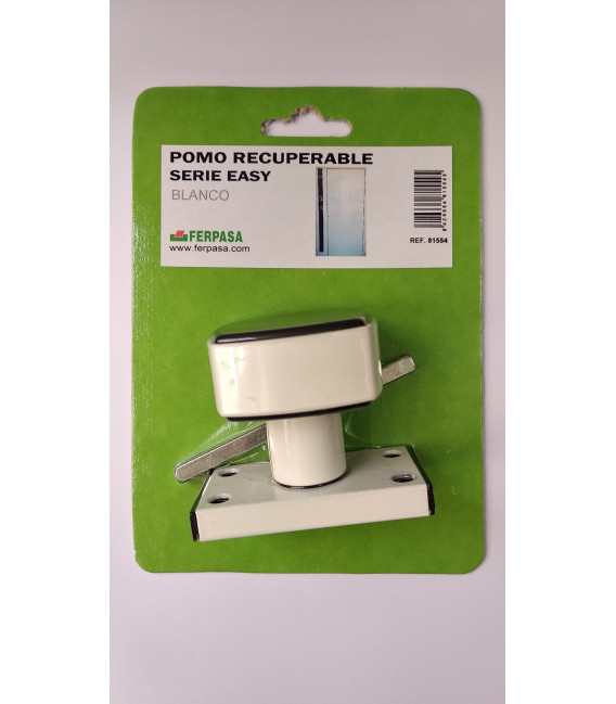 Pomo recuperable C/Cuadradillo