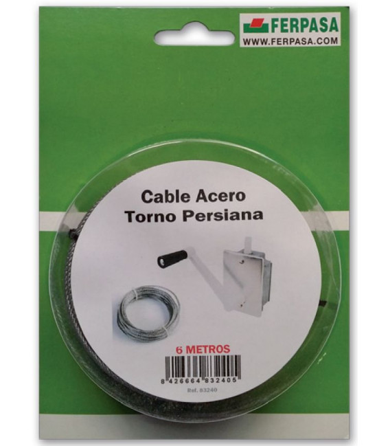 CABLE DE ACERO PARA TORNO