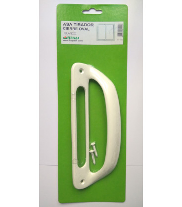 Asa tirador para cierre oval
