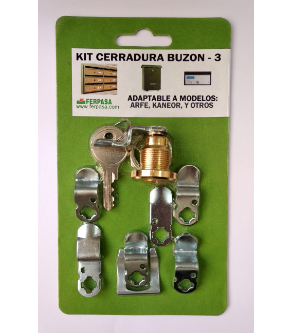 Kit Cerraduras Nº3 ORO