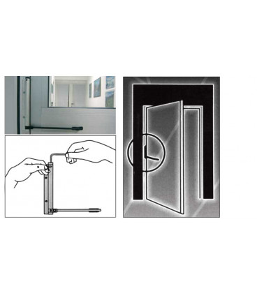 Muelle cierra puertas Mod Line