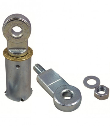 Portacandados de suelo con argolla extraible.