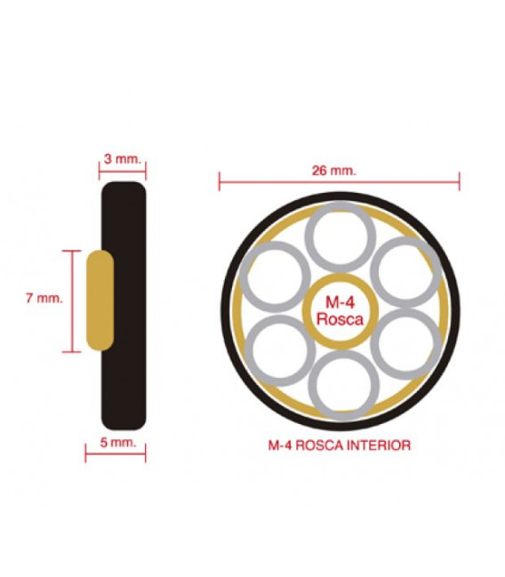 Rodamientos de Mampara Mod. Stan 26 (4 Uds.)