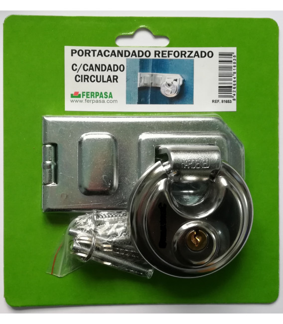 Portacandados reforzado con candado