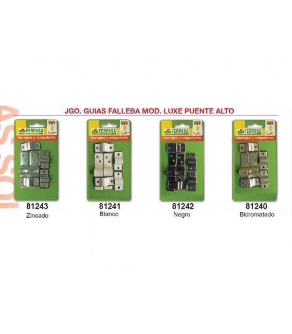 CONJUNTO GUIAS MANILLA FALLEBA  MOD. LUXE