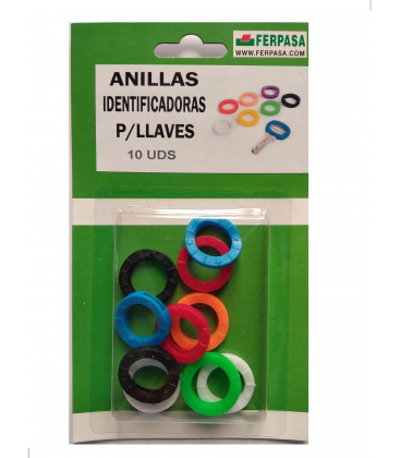 Anillas identificadoras (10 uds)