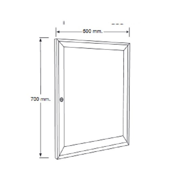 Tablón de Anuncios Aluminio