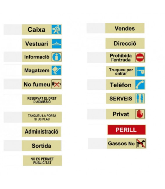 LETREROS Y SILUETAS CATALAN