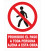 Cartel Nº3015 PROHIBIDO PERSONAS AJENAS 29,7x21 CM