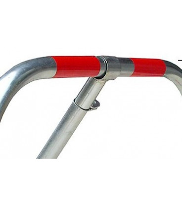 VALLA PARKING ZINCADA CON PORTACANDADO