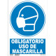 Cartel Distancia seguridad 1m