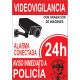 Señal Adhesiva Zona Videovigilada