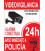 Cartel Videovigilancia 24 h