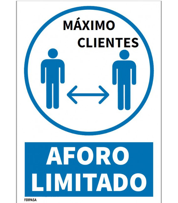 Cartel obligatorio control  temperatura