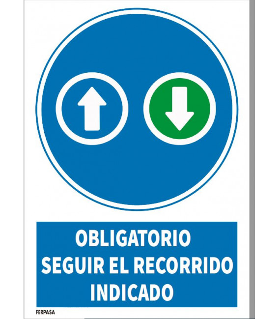 Cartel obligatorio control  temperatura