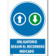 Cartel obligatorio control  temperatura