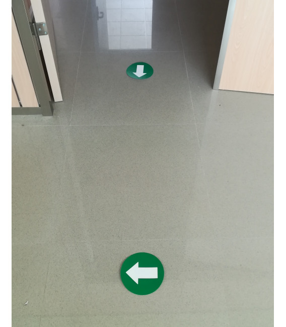 Cartel obligatorio control  temperatura