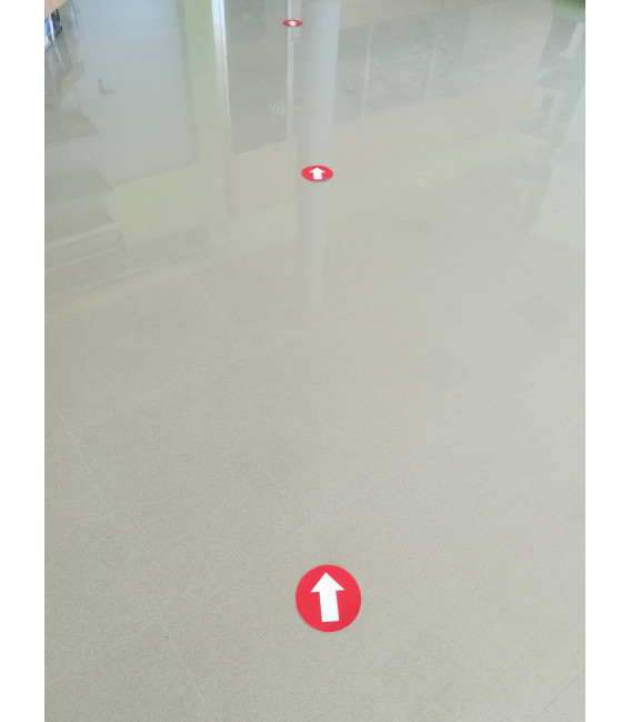 Cartel obligatorio control  temperatura