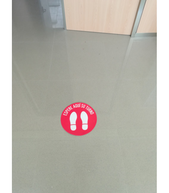 Cartel obligatorio control  temperatura