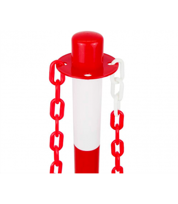 PACK 2 POSTE BALIZAMIENTO CON 5M DE CADENA