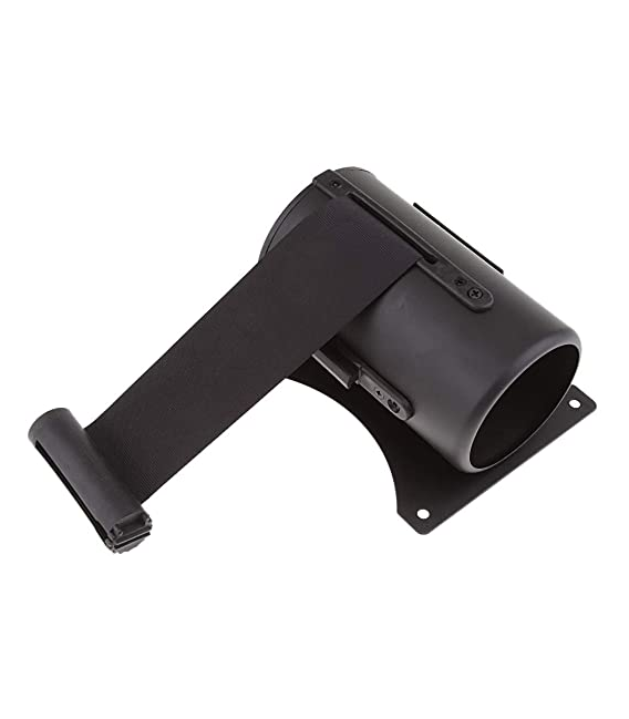 SOPORTE PARED C/CINTA EXTENSIBLE NEGRA