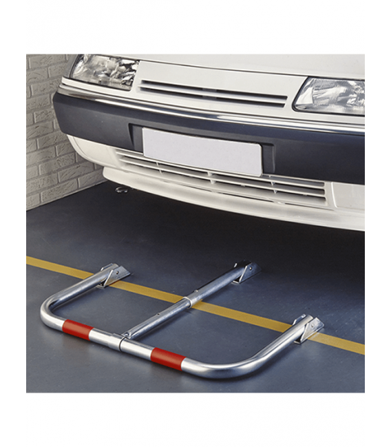 VALLA PARKING ZINCADA CON PORTACANDADO