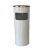 PAPELERA MOD SUPRA REDONDA Ø25x61cm