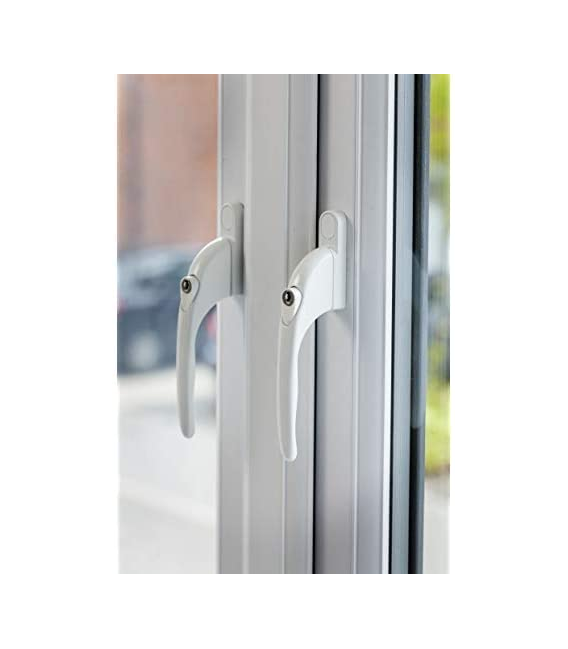 MANILLA C/LLAVE ALUMINIO BLANCO