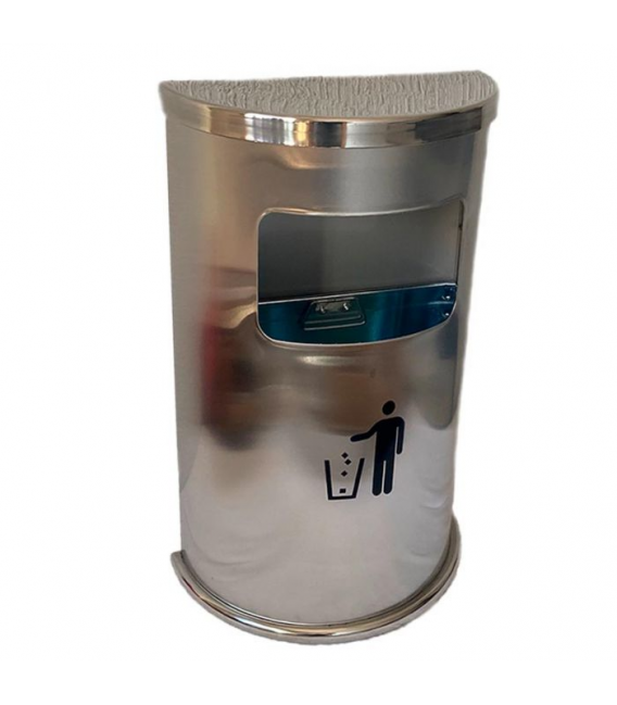 PAPELERA MODELO WAVE SIN CENICERO