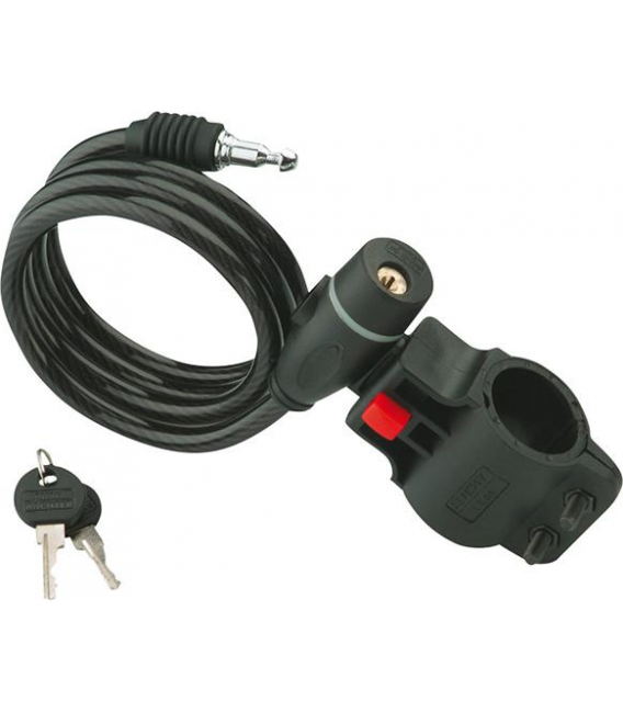 Candado Bici Espiral 1260 8mm