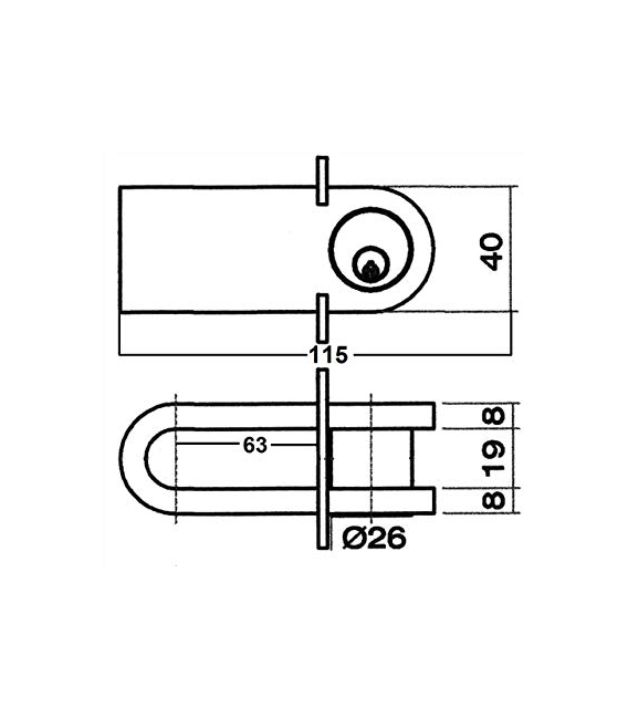 Candado Cierre Extensible