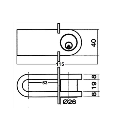 Candado Cierre Extensible
