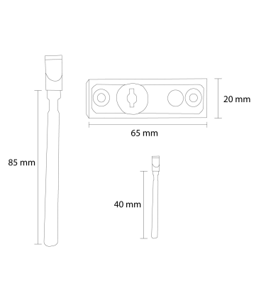 Cerradura Para Ventanas Mod. Easy