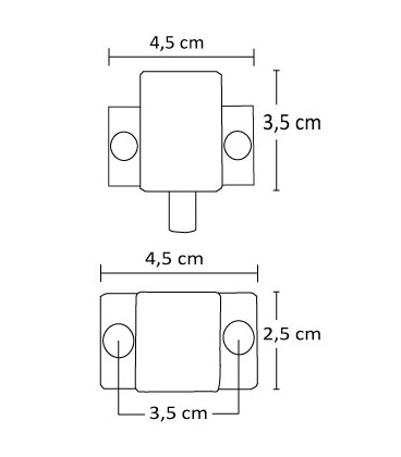 Cerradura Mod. Twin Duo