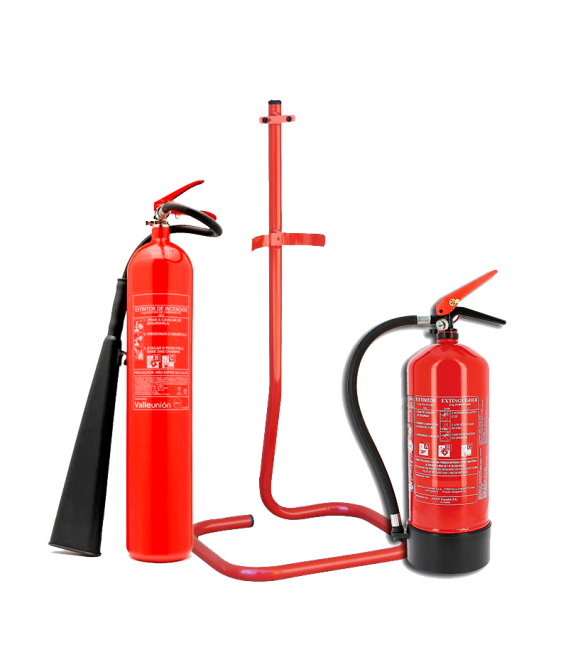 Soporte Pie Extintor