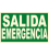 Cartel Nº1034 SALIDA EMERGENCIA 29,7x21 CM