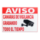 CARTEL AVISO CAMARAS VIGILANCIA