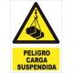 CARTEL PELIGRO CARGA SUSPENDIDA
