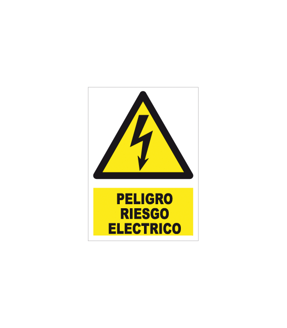 CARTEL RIESGO ELECTRICO