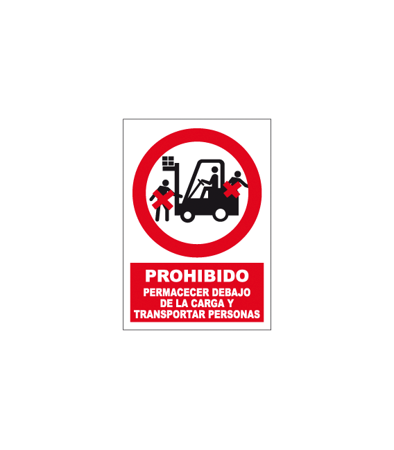 CARTEL ADHESIVO PROHIBICION